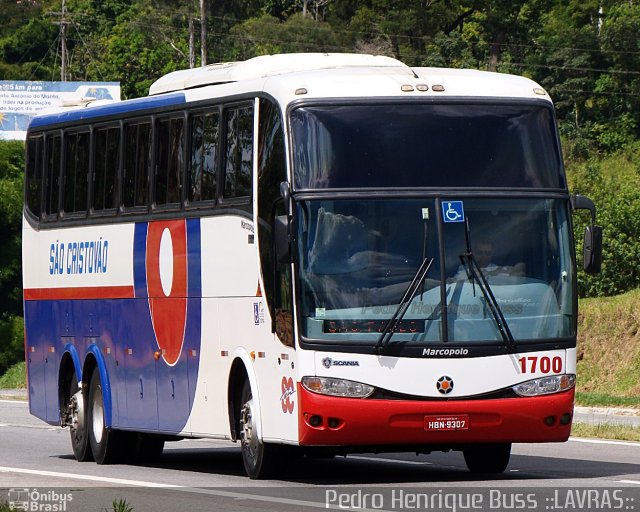 Viação São Cristóvão 1700 na cidade de Ribeirão Vermelho, Minas Gerais, Brasil, por Pedro Henrique Gumercindo da Silva. Número da foto: #2503094.