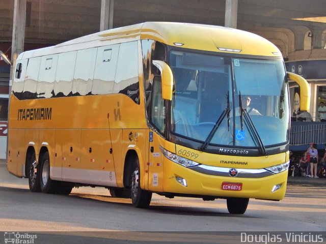 Viação Itapemirim 60599 na cidade de Porto Alegre, Rio Grande do Sul, Brasil, por Douglas Vinicius. ID da foto: 2502352.