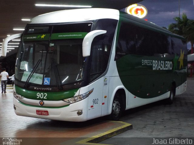 Expresso Brasileiro 902 na cidade de Guaratinguetá, São Paulo, Brasil, por Joao Gilberto. ID da foto: 2502689.