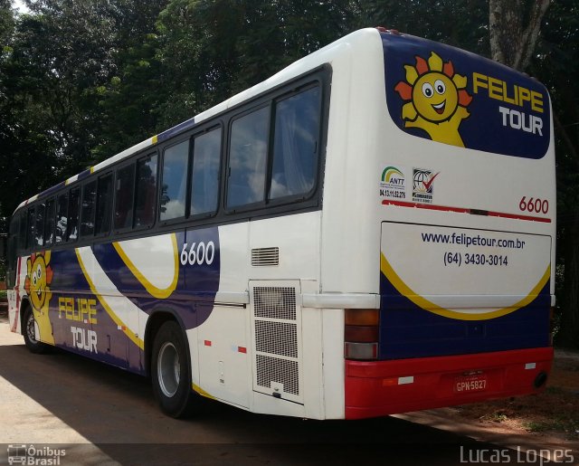 Ônibus Particulares 6600 na cidade de Goiânia, Goiás, Brasil, por Lucas Gabriel Resende Lopes. ID da foto: 2503313.