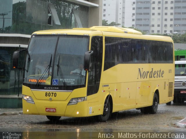 Viação Nordeste 8070 na cidade de Fortaleza, Ceará, Brasil, por Amós  Mattos. Número da foto: #2503501.