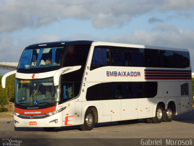 Expresso Embaixador 425 na cidade de Pelotas, Rio Grande do Sul, Brasil, por Gabriel  Morosoli. ID da foto: 2504422.