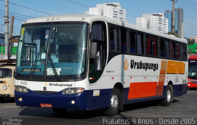 Auto Viação Urubupungá 2620 na cidade de São Paulo, São Paulo, Brasil, por Cristiano Soares da Silva. Número da foto: #2504479.