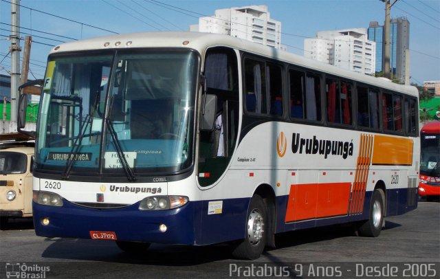 Auto Viação Urubupungá 2620 na cidade de São Paulo, São Paulo, Brasil, por Cristiano Soares da Silva. ID da foto: 2504479.