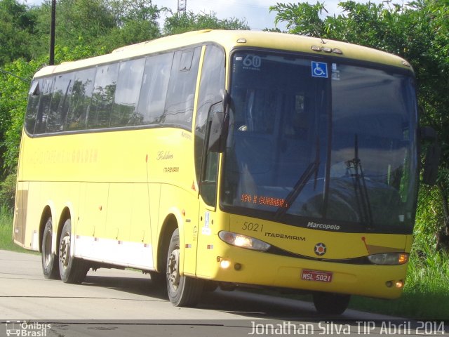 Viação Itapemirim 5021 na cidade de Recife, Pernambuco, Brasil, por Jonathan Silva. Número da foto: #2504949.