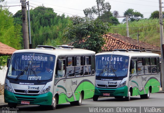 Turin Transportes 3244 na cidade de Ouro Preto, Minas Gerais, Brasil, por Welisson  Oliveira. ID da foto: 2505287.