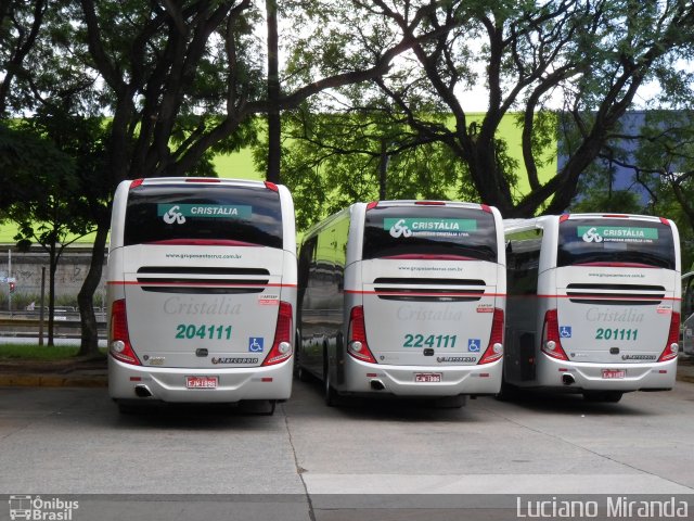 Expresso Cristália 204111 na cidade de São Paulo, São Paulo, Brasil, por Luciano Miranda. Número da foto: #2505526.