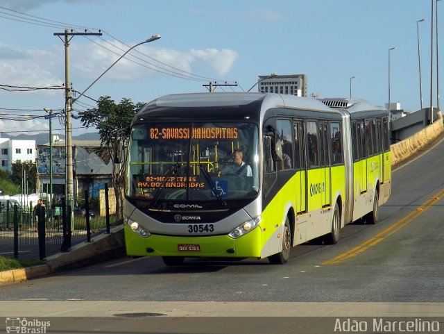 Bettania Ônibus 30543 na cidade de Belo Horizonte, Minas Gerais, Brasil, por Adão Raimundo Marcelino. Número da foto: #2505783.