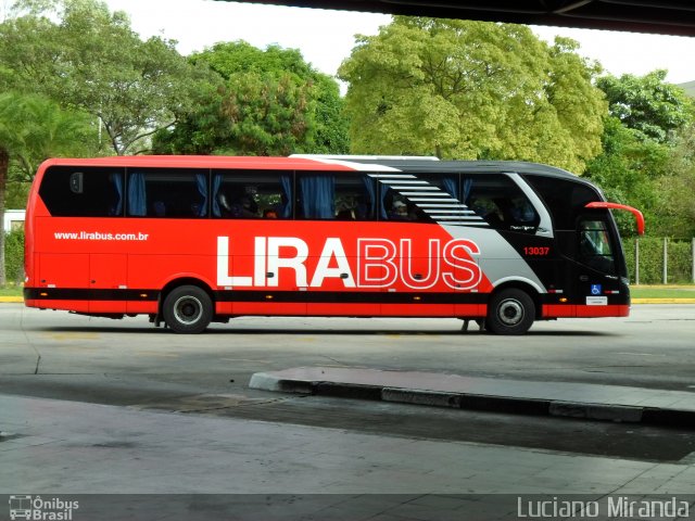 Lirabus 13037 na cidade de São Paulo, São Paulo, Brasil, por Luciano Miranda. Número da foto: #2505516.