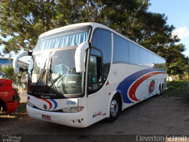 KTur Turismo 3700 na cidade de Santa Maria, Rio Grande do Sul, Brasil, por Cleverton Schmitt. Número da foto: #2506202.