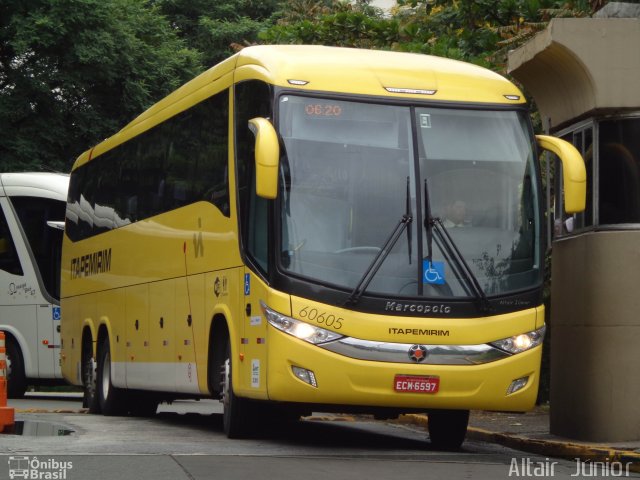 Viação Itapemirim 60605 na cidade de São Paulo, São Paulo, Brasil, por Altair Júnior. ID da foto: 2506489.