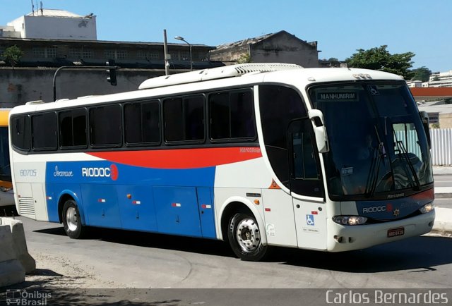 Viação Riodoce 80705 na cidade de Rio de Janeiro, Rio de Janeiro, Brasil, por Carlos Bernardes. ID da foto: 2507091.