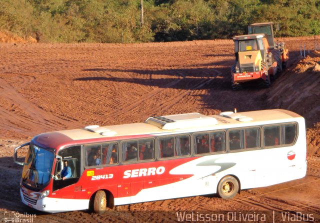 Viação Serro 28413 na cidade de Serro, Minas Gerais, Brasil, por Welisson  Oliveira. ID da foto: 2506550.