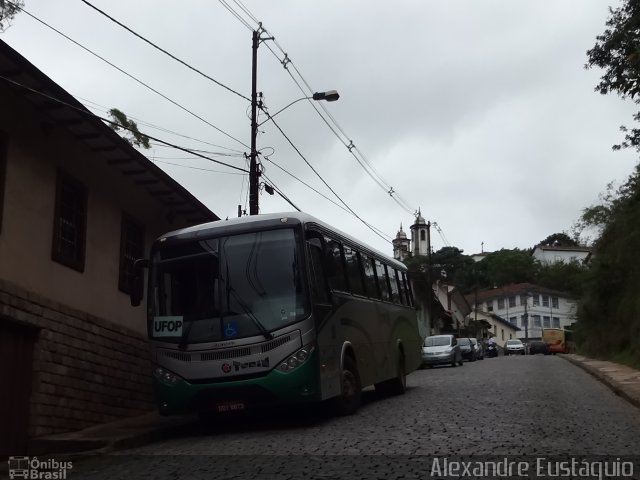 Turin Transportes 1275 na cidade de Ouro Preto, Minas Gerais, Brasil, por Alexandre Eustáquio. Número da foto: #2506696.