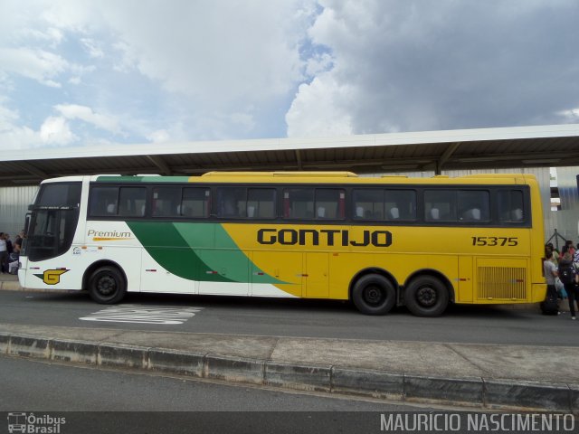 Empresa Gontijo de Transportes 15375 na cidade de Belo Horizonte, Minas Gerais, Brasil, por Maurício Nascimento. ID da foto: 2506247.