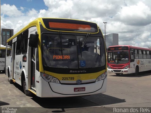 Viação Pioneira 225789 na cidade de Brasília, Distrito Federal, Brasil, por Ronan dos Reis. Número da foto: #2506334.