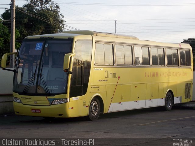 Viação Itapemirim 9715 na cidade de Teresina, Piauí, Brasil, por Cleiton Rodrigues. ID da foto: 2506755.