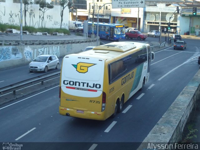 Empresa Gontijo de Transportes 11735 na cidade de Belo Horizonte, Minas Gerais, Brasil, por Alysson Ferreira. Número da foto: #2507788.