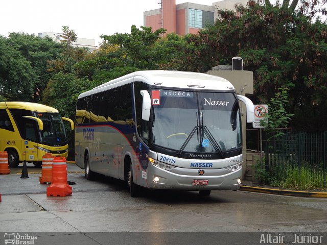 Viação Nasser 208115 na cidade de São Paulo, São Paulo, Brasil, por Altair Júnior. Número da foto: #2457389.