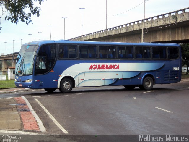 Viação Águia Branca 17890 na cidade de Vitória, Espírito Santo, Brasil, por Matheus Mendes. Número da foto: #2457287.