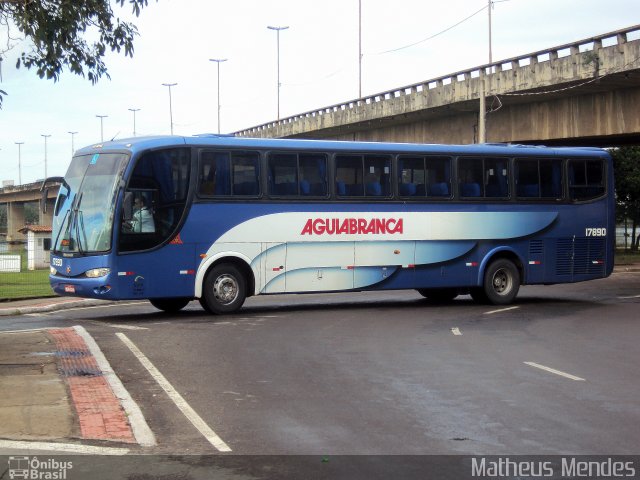 Viação Águia Branca 17890 na cidade de Vitória, Espírito Santo, Brasil, por Matheus Mendes. ID da foto: 2457287.