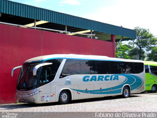 Viação Garcia 7786 na cidade de São Paulo, São Paulo, Brasil, por Fabiano de Oliveira Prado. Número da foto: #2457506.