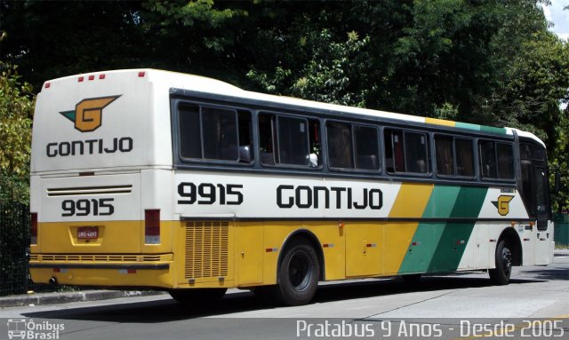 Empresa Gontijo de Transportes 9915 na cidade de São Paulo, São Paulo, Brasil, por Cristiano Soares da Silva. ID da foto: 2457408.