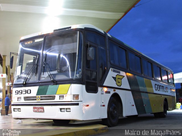 Empresa Gontijo de Transportes 9930 na cidade de João Monlevade, Minas Gerais, Brasil, por Mairo de Magalhães. Número da foto: #2457954.