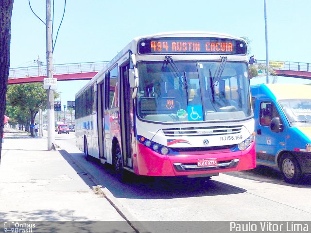 Transportadora Tinguá RJ 156.169 na cidade de Rio de Janeiro, Rio de Janeiro, Brasil, por Paulo Vitor Lima. Número da foto: #2457532.