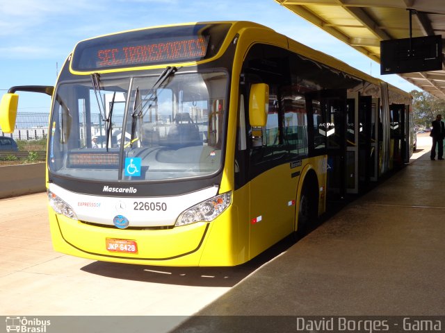 Viação Pioneira 226050 na cidade de Gama, Distrito Federal, Brasil, por David Borges. Número da foto: #2458199.