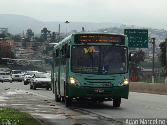 Sagrada Família Ônibus 20470 na cidade de Belo Horizonte, Minas Gerais, Brasil, por Adão Raimundo Marcelino. ID da foto: 2458413.