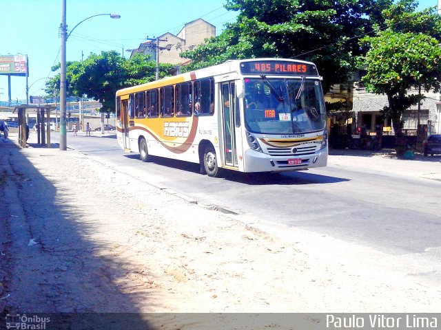 Transportes Fabio's RJ 154.105 na cidade de Rio de Janeiro, Rio de Janeiro, Brasil, por Paulo Vitor Lima. ID da foto: 2457534.