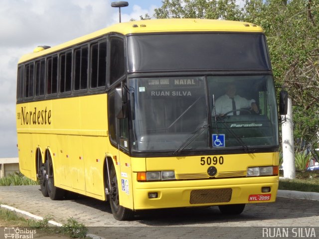 Viação Nordeste 5090 na cidade de Campina Grande, Paraíba, Brasil, por Ruan Silva. Número da foto: #2509250.