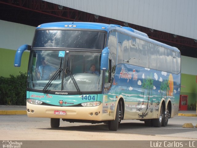 Aliança Tur Transporte de Passageiros e Turismo 1404 na cidade de Caruaru, Pernambuco, Brasil, por Luiz Carlos de Santana. Número da foto: #2508861.