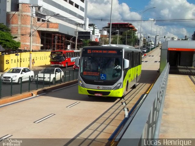 SM Transportes 20506 na cidade de Belo Horizonte, Minas Gerais, Brasil, por Lucas Henrique . Número da foto: #2508972.