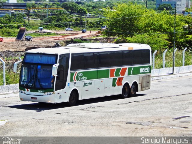 Cia. São Geraldo de Viação 11820 na cidade de Aracaju, Sergipe, Brasil, por Sergio Marques . ID da foto: 2508287.