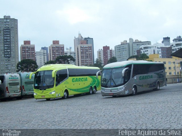 Viação Garcia 7476 na cidade de Curitiba, Paraná, Brasil, por Felipe Aquino da Silva. ID da foto: 2508907.