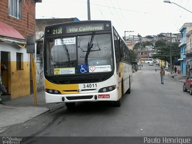 Cooperativa de Transportes Alternativos Nova Aliança 3 4011 na cidade de São Paulo, São Paulo, Brasil, por Paulo Henrique. Número da foto: #2507966.