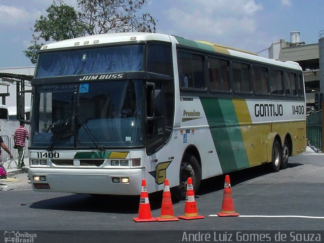 Empresa Gontijo de Transportes 11400 na cidade de Rio de Janeiro, Rio de Janeiro, Brasil, por André Luiz Gomes de Souza. Número da foto: #2509294.