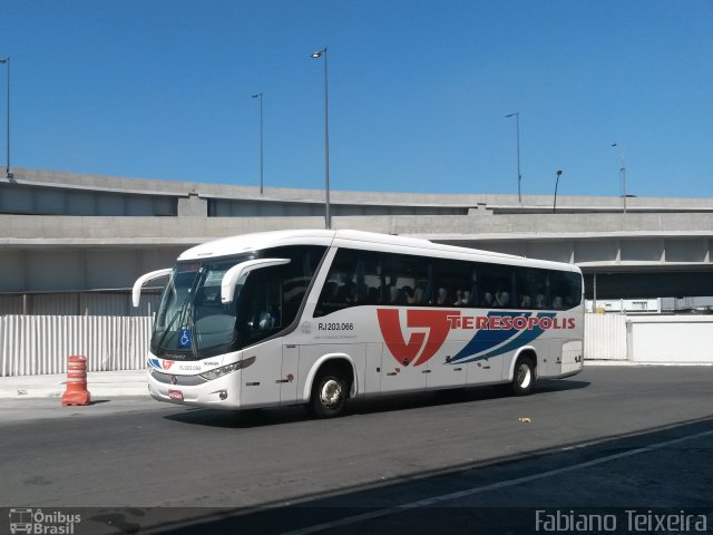Viação Teresópolis RJ 203.066 na cidade de Rio de Janeiro, Rio de Janeiro, Brasil, por Fabiano Teixeira. Número da foto: #2460051.
