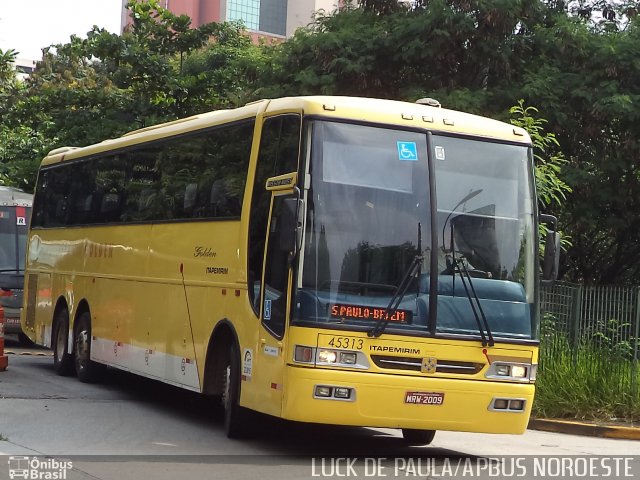 Viação Itapemirim 45313 na cidade de São Paulo, São Paulo, Brasil, por Luis de Ricado Brito. Número da foto: #2460348.