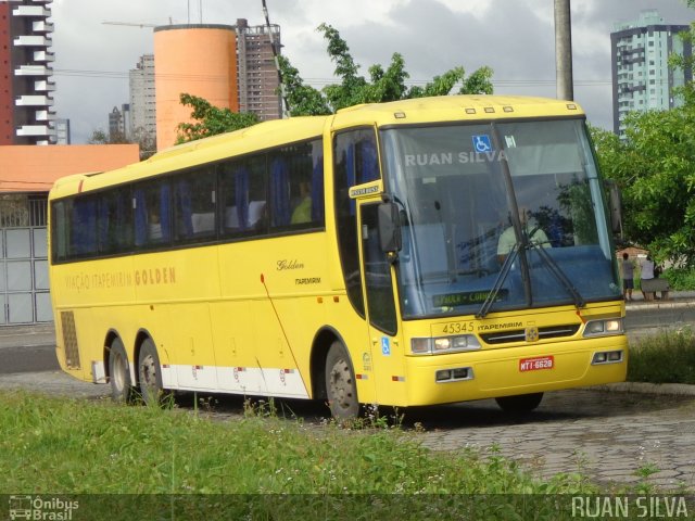 Viação Itapemirim 45345 na cidade de Campina Grande, Paraíba, Brasil, por Ruan Silva. Número da foto: #2459561.