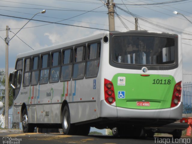 Sigma Transportes Coletivos 10118 na cidade de Piracicaba, São Paulo, Brasil, por Tiago Longo. Número da foto: #2458862.