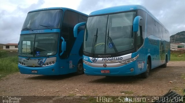 Auto Viação Progresso 6111 na cidade de Salgueiro, Pernambuco, Brasil, por Luciano Ferreira de Lima Júnior. Número da foto: #2461450.
