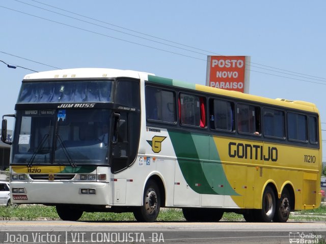 Empresa Gontijo de Transportes 11210 na cidade de Vitória da Conquista, Bahia, Brasil, por João Victor. ID da foto: 2461252.