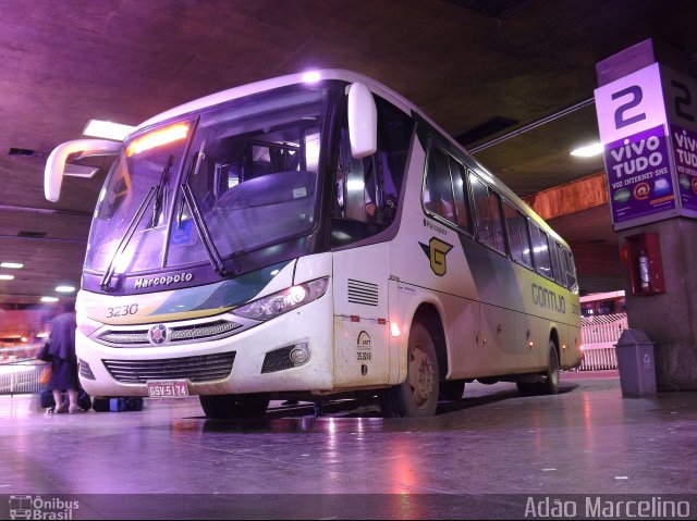 Empresa Gontijo de Transportes 3230 na cidade de Belo Horizonte, Minas Gerais, Brasil, por Adão Raimundo Marcelino. ID da foto: 2461519.