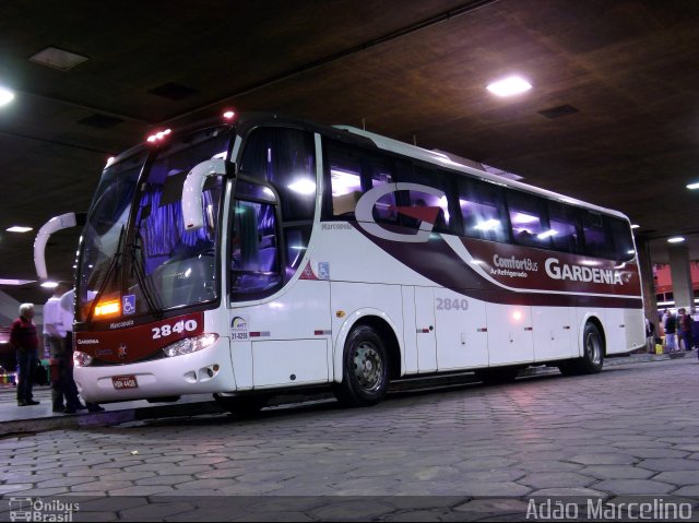Expresso Gardenia 2840 na cidade de Belo Horizonte, Minas Gerais, Brasil, por Adão Raimundo Marcelino. Número da foto: #2461443.