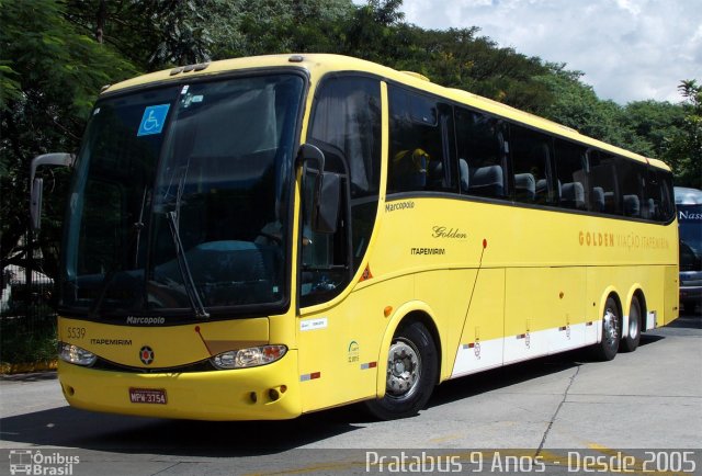 Viação Itapemirim 5539 na cidade de São Paulo, São Paulo, Brasil, por Cristiano Soares da Silva. ID da foto: 2462164.