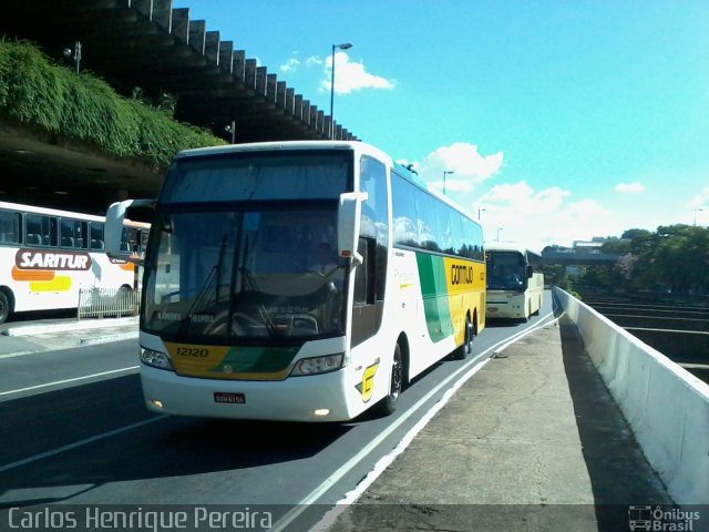 Empresa Gontijo de Transportes 12120 na cidade de Belo Horizonte, Minas Gerais, Brasil, por Carlos Henrique Pereira. Número da foto: #2460860.