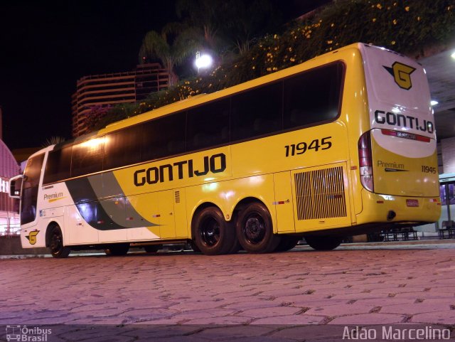 Empresa Gontijo de Transportes 11945 na cidade de Belo Horizonte, Minas Gerais, Brasil, por Adão Raimundo Marcelino. Número da foto: #2461870.